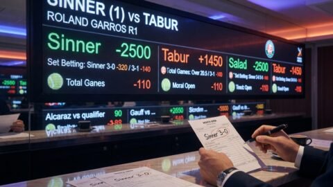 Jannik Sinner vs Clement Tabur Prediction, Pick, Odds for French Open First Round