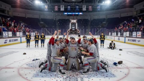 Kansas shuts out WVU, wins Big 12 baseball title