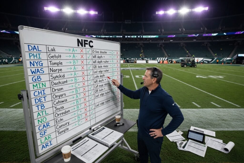 Let's evaluate every NFC team's offseason: 16 team...