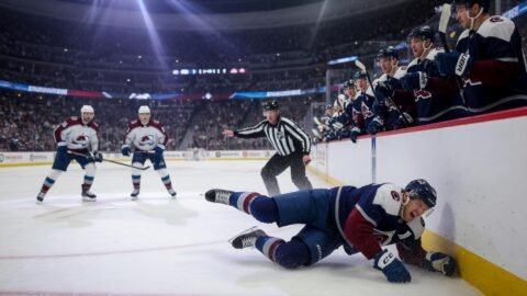 MacKinnon injured as Avs face ‘big hill to climb’