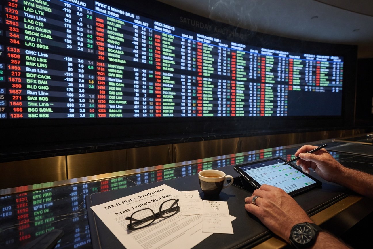 MLB Picks, Predictions: Matt Trollo’s Best Bets for Saturday, May 23