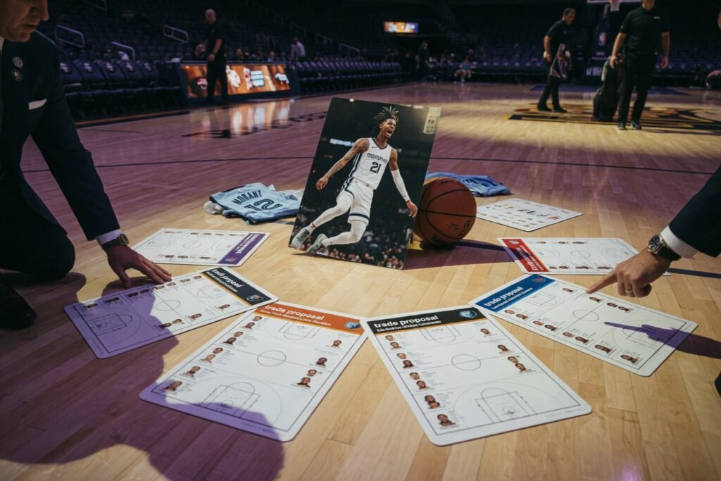 Six NBA trade proposals: Landing spots for Morant,...