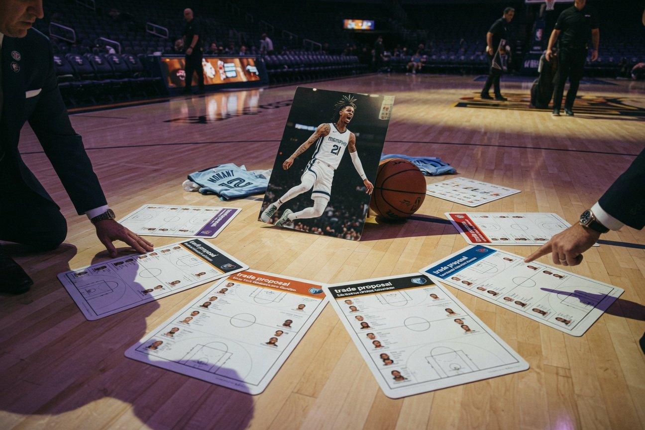 Six NBA trade proposals: Landing spots for Morant,…