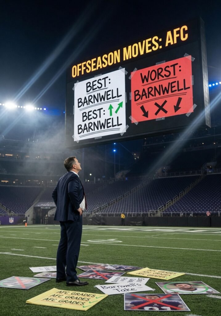 The best, worst offseason moves of the AFC: Barnwe...