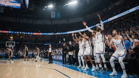 Thunder bench overwhelms Spurs in Game 3 win