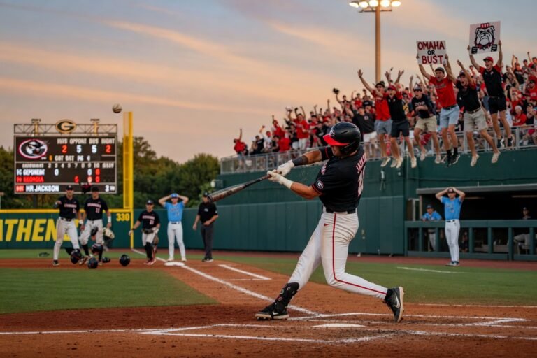 Athens: Georgia is Omaha bound thanks to late Jackson homer