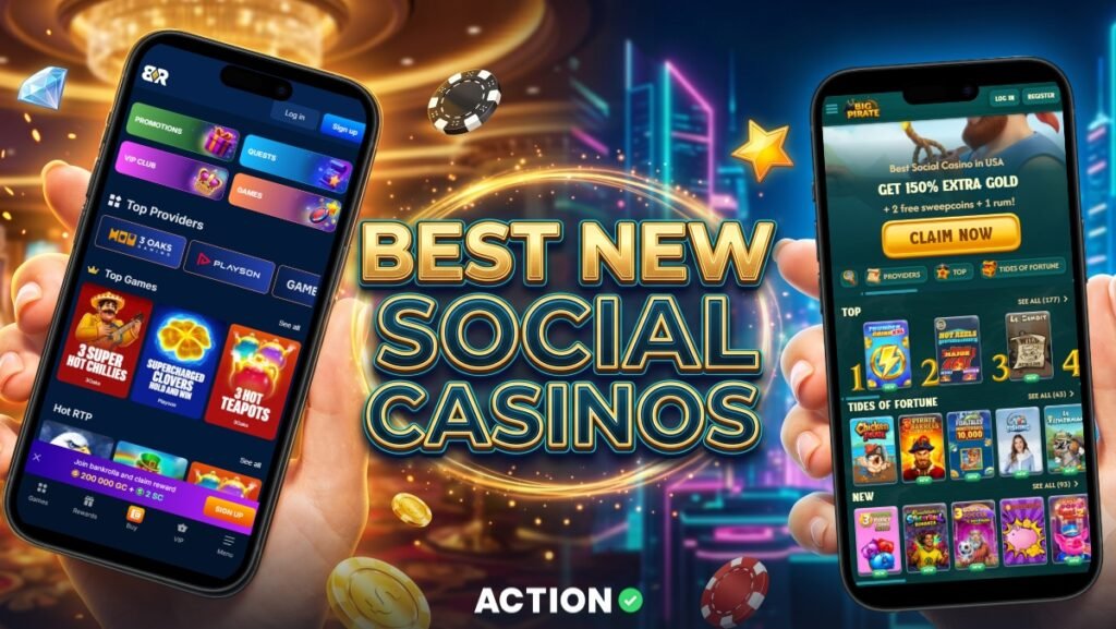 Best New Social Casinos | Best Brand New Sweeps Casinos (June 2026 Update)