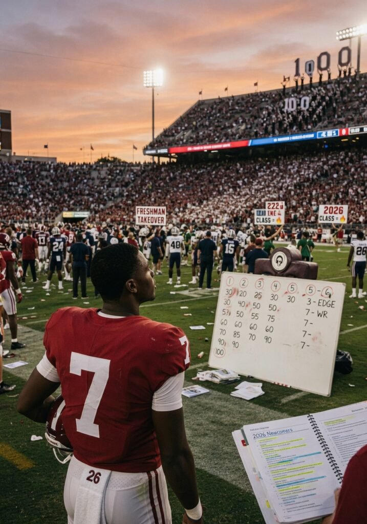 Ranking college football's top 100 newcomers for the 2026 season