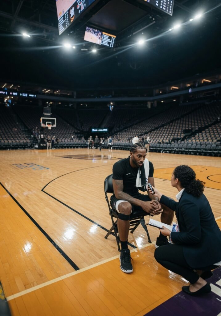 Sources: NBA interviews Kawhi in Aspiration case