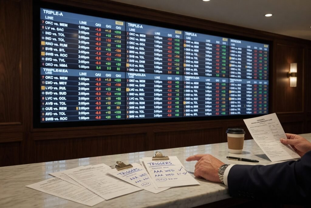 Trigger’s Triple-A Baseball Bets for Wednesday, Including Three Afternoon Picks
