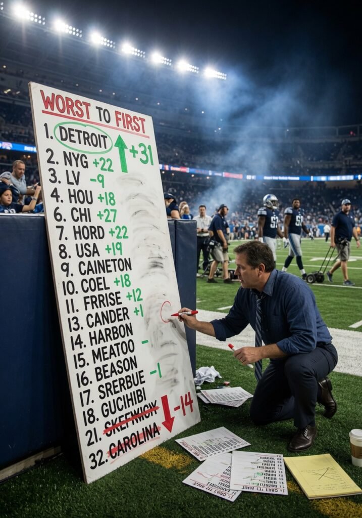 Worst-to-first rankings: Which NFL teams are most ...