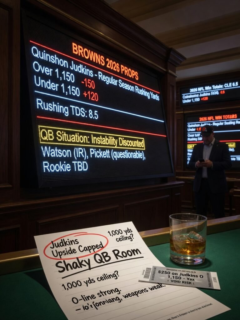 2026 Browns Props: Quinshon Judkins’ Upside Capped By Shaky QB Room