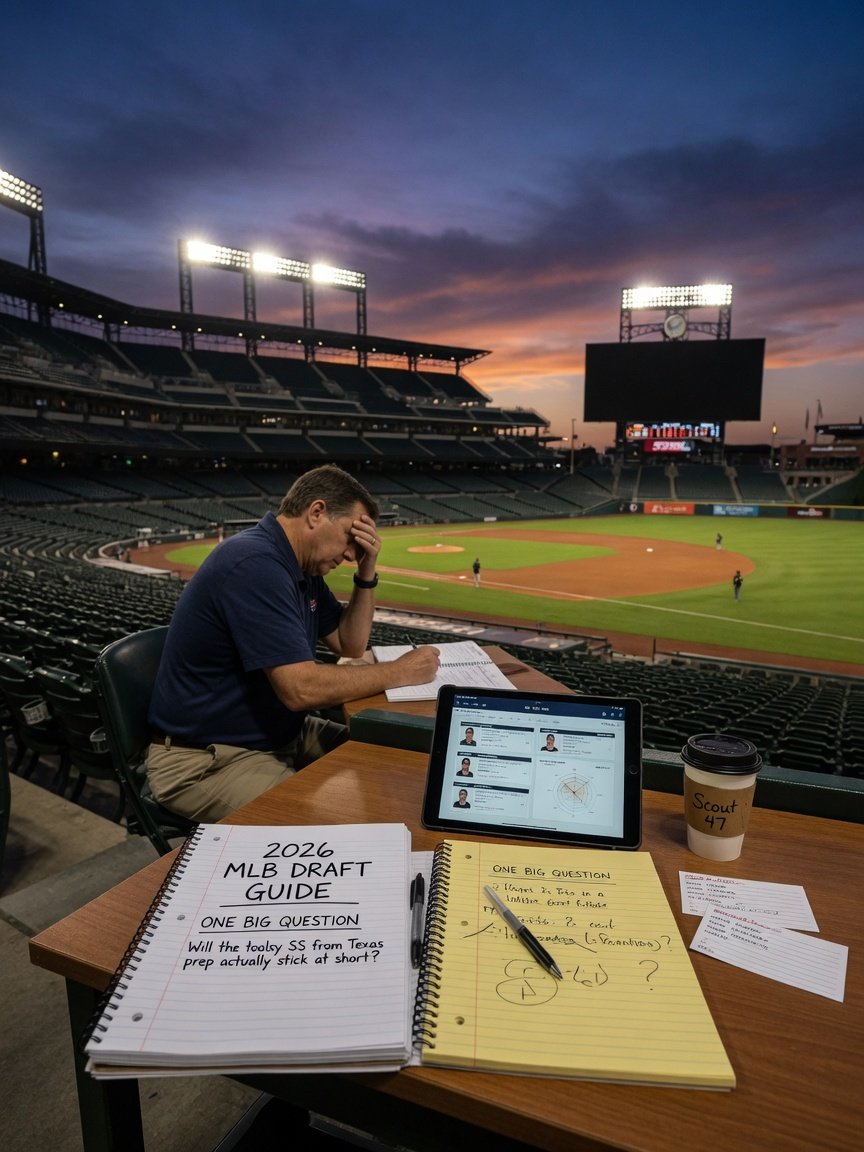 2026 MLB draft guide: One big question and latest …