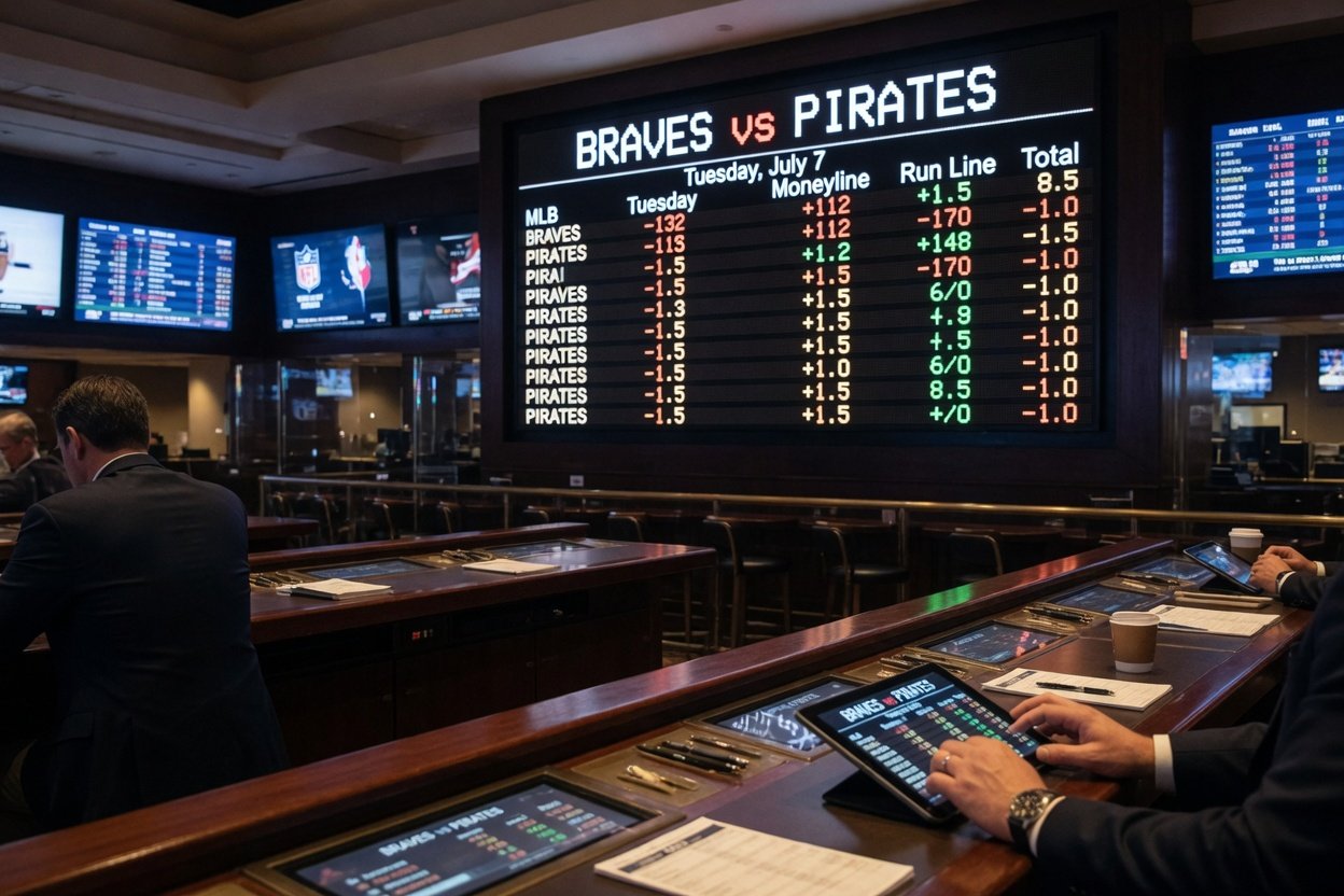 Braves vs Pirates Prediction, Pick, MLB Odds for Tuesday, July 7