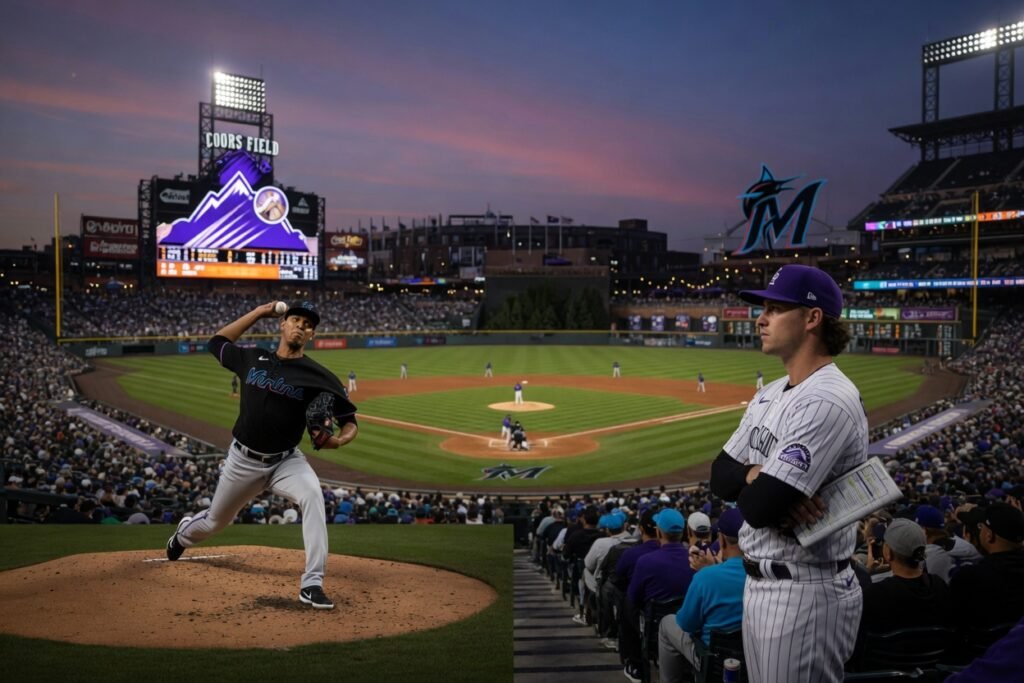 Colorado Rockies vs. Miami Marlins game discussion: Eury Pérez vs. Tanner Gordon