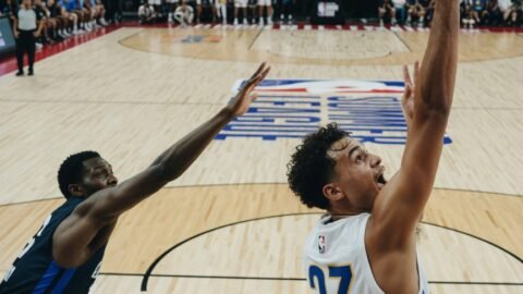 Dybantsa nets 23 in potential summer league finale, but his play raises red flags.