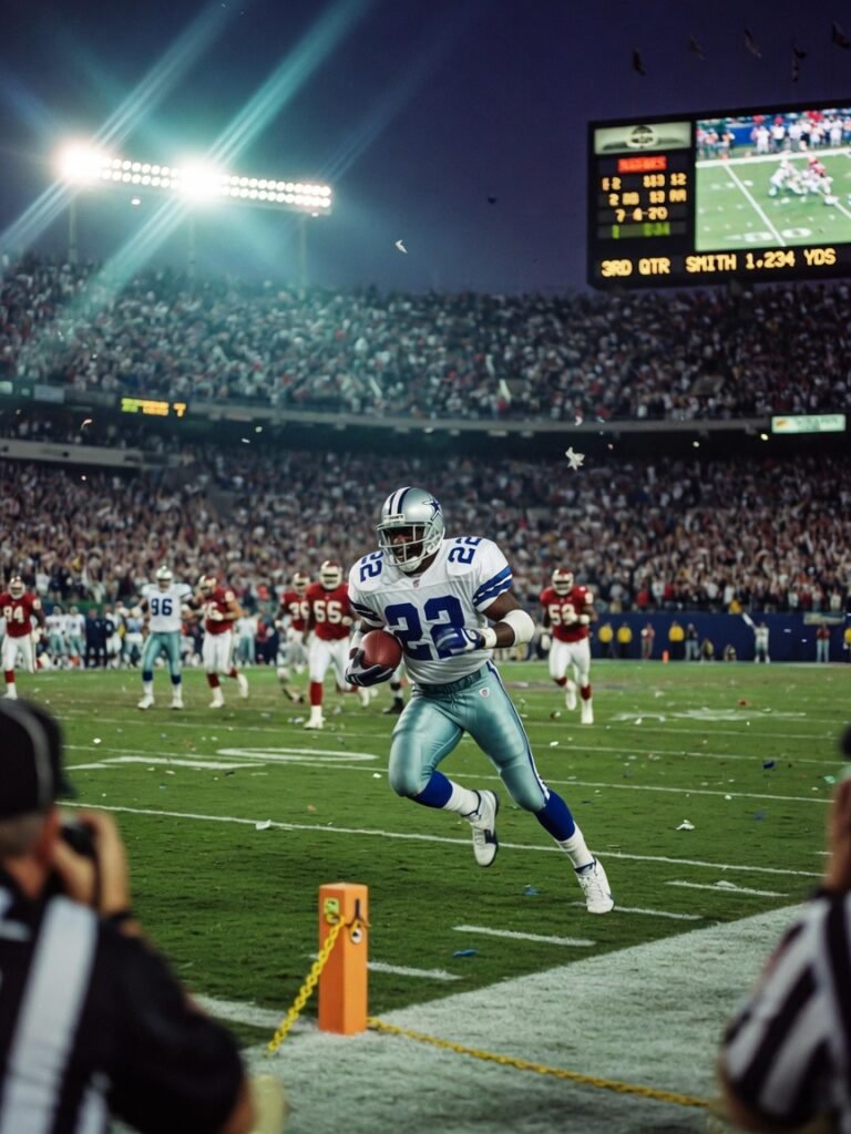 Emmitt Smith manifested rushing record long before…