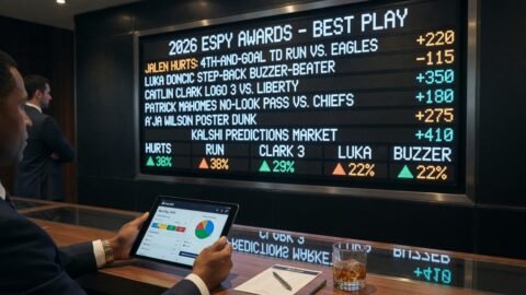 ESPY Awards 2026: Best Play Kalshi Predictions