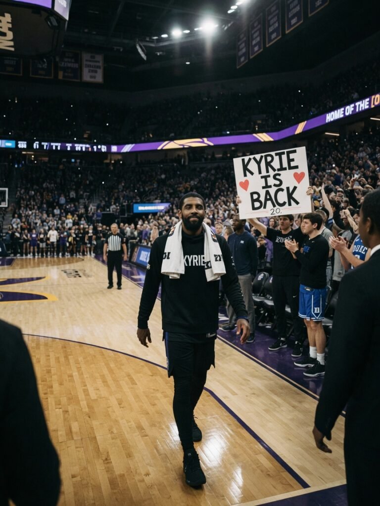 'Kyrie is back': Inside Kyrie Irving's surprise vi...