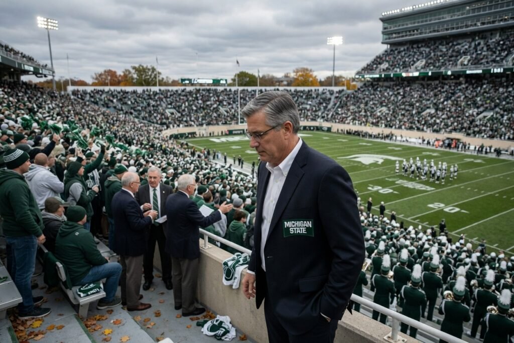 Michigan State names Palumbo as interim AD
