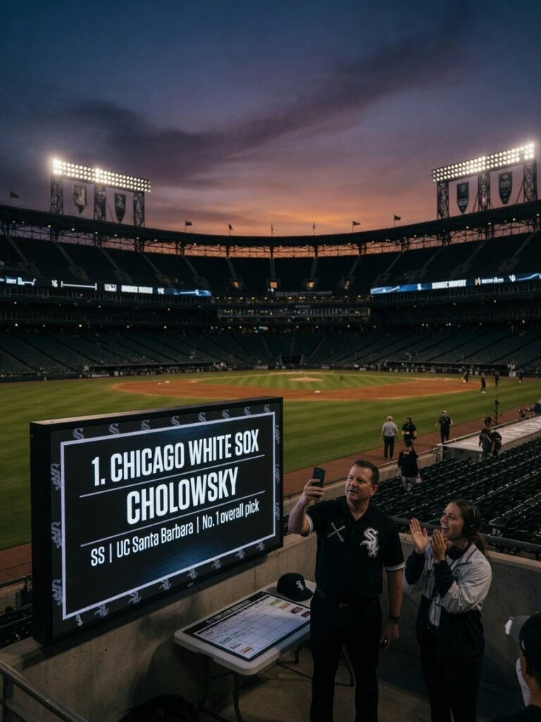 MLB draft tracker: White Sox take Cholowsky No. 1 ...