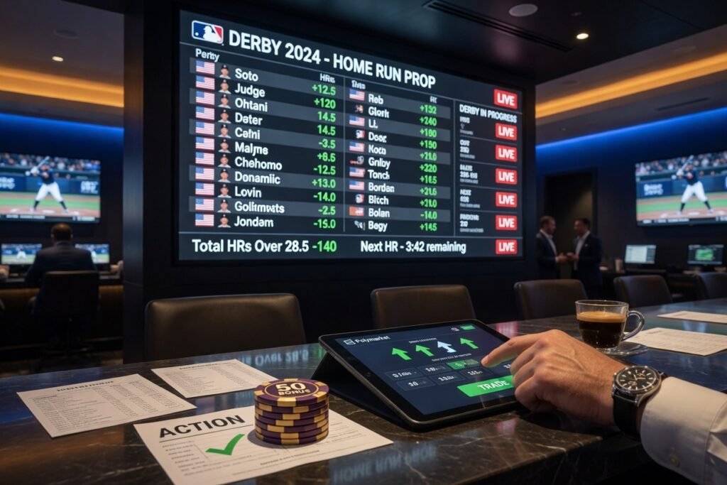 Polymarket Promo Code ACTION: Claim $50 Bonus and Trade the MLB Home Run Derby Live