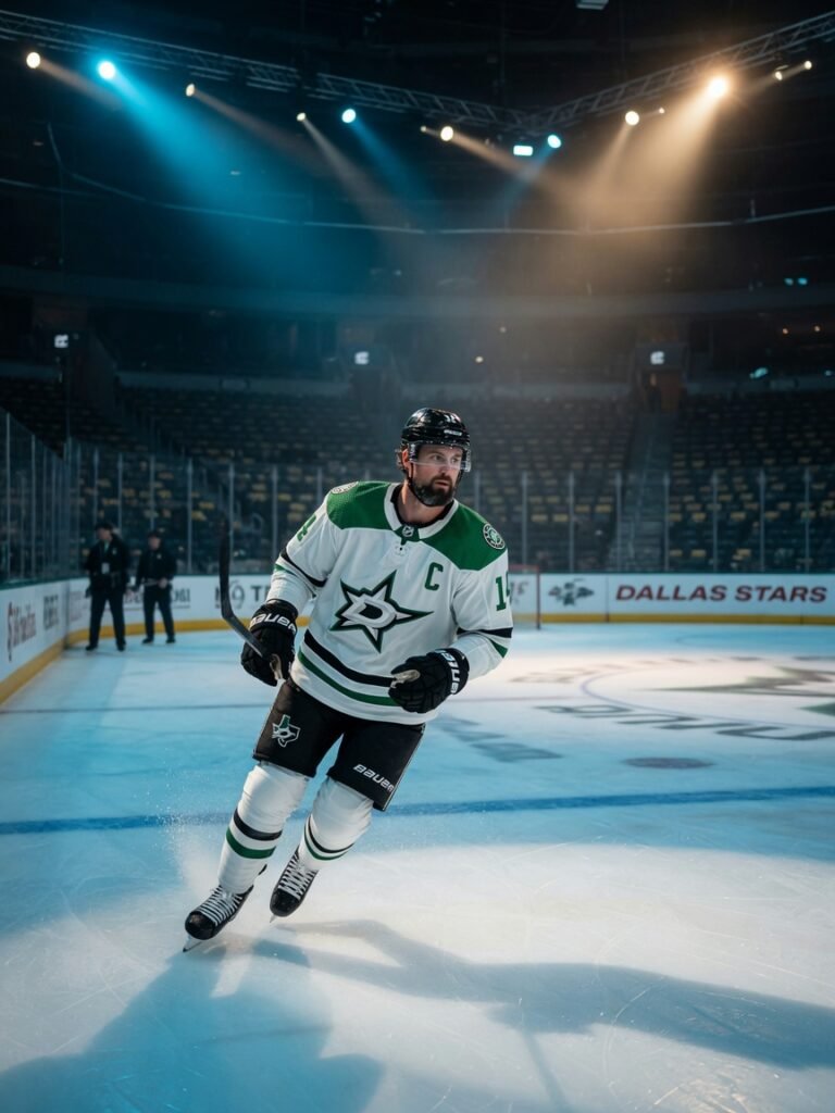Stars captain Benn returning for an 18th season
