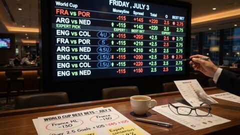 World Cup Best Bets: Predictions, Expert Picks for Friday, July 3
