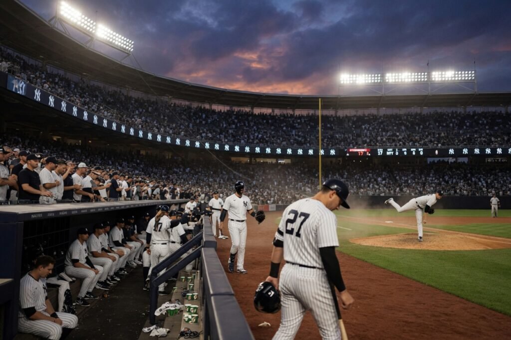 Yankees make history, strike out 17 times again