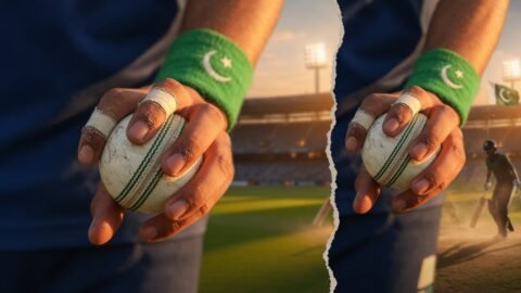 Shaheen Afridi Just Put a Hand on the ODI Chair