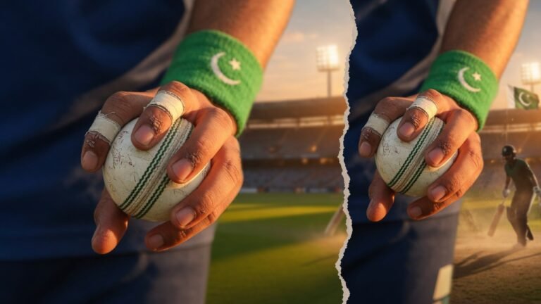 Shaheen Afridi Just Put a Hand on the ODI Chair