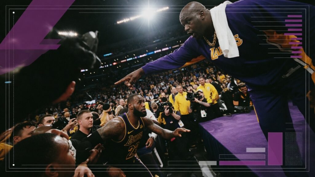 BREAKING: Shaq Put LeBron at the Party. The Stage Stays Locked