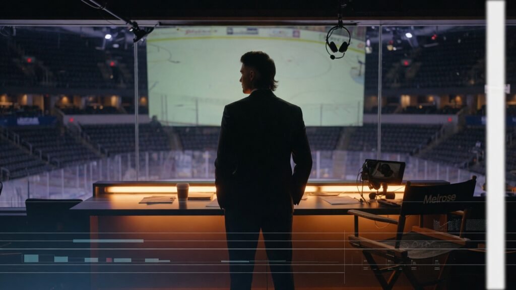 Barry Melrose Built the U.S. Audience College Hockey Still Needs