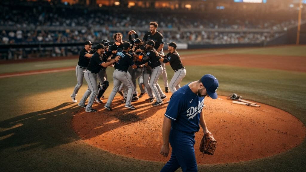 Dodgers Bullpen Burns Two-Run Lead in Miami Walk-Off