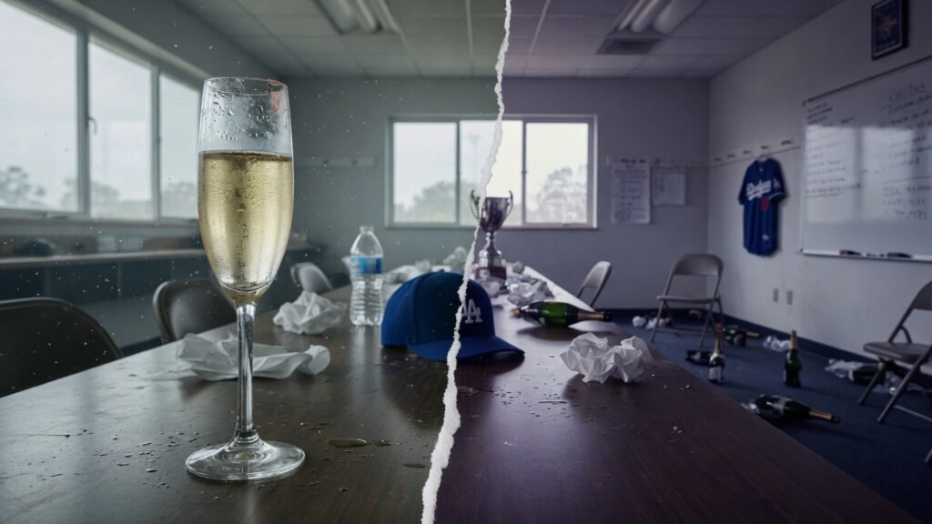 Dodgers Tie 14-Year Playoff Record and Barely Raise a Glass