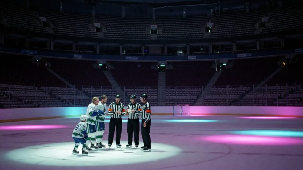 Karlsson Slash at 18:08 Lights NHL's First Ref War