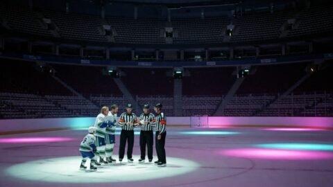 Karlsson Slash at 18:08 Lights NHL’s First Ref War