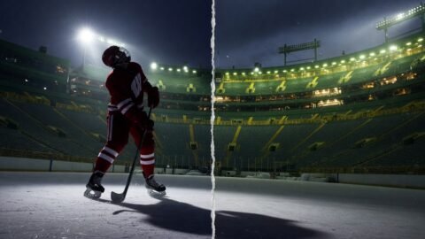 Lambeau’s Frozen Tundra Faceoff Puts College Hockey on Sacred Ice