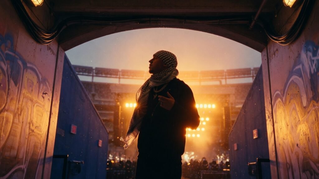 Macklemore Turns Kraft Stadium Ban Into Free Palestine Tour