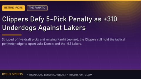 Clippers Defy 5-Pick Penalty as +310 Underdogs Against Lakers