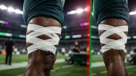 Saquon Barkley’s Hamstring Turns Eagles Into a London Fade