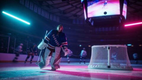 Shesterkin Scores First Rangers Goalie Goal in Franchise History